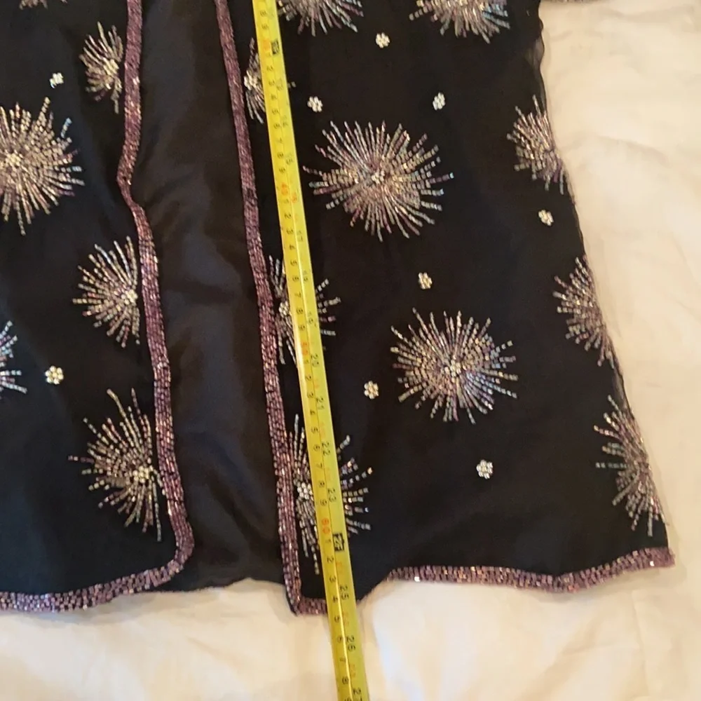 Bling Beaded Jacket Topper Subtle Classic